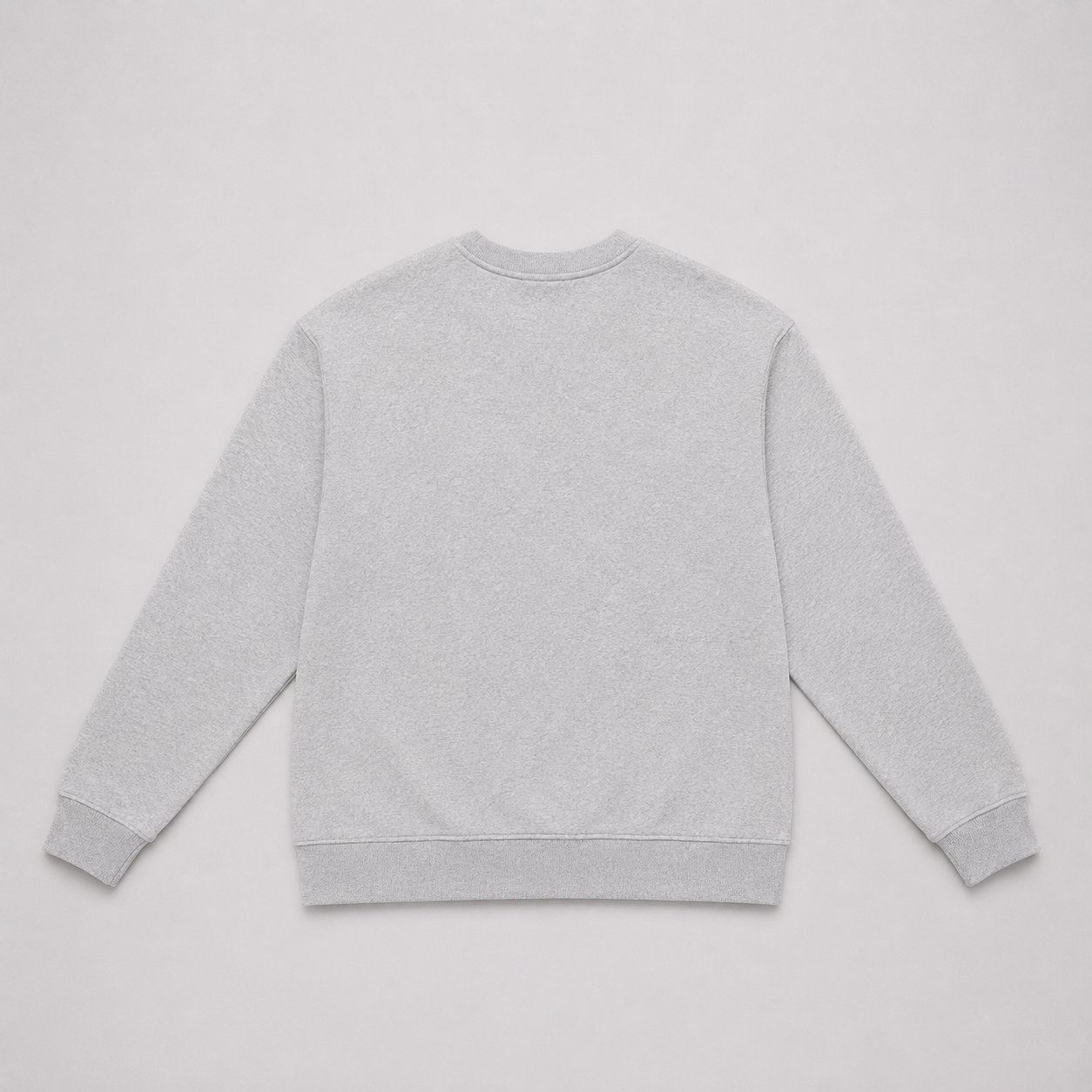 LUCREW College Sweatshirt grau melange