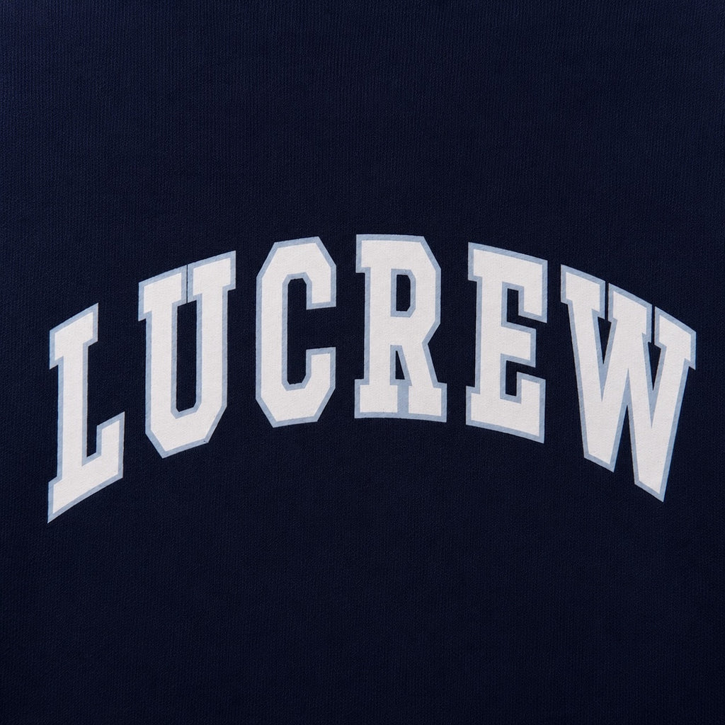 LUCREW College Shirt dunkelblau