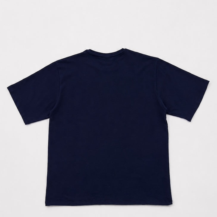 LUCREW College Shirt dunkelblau