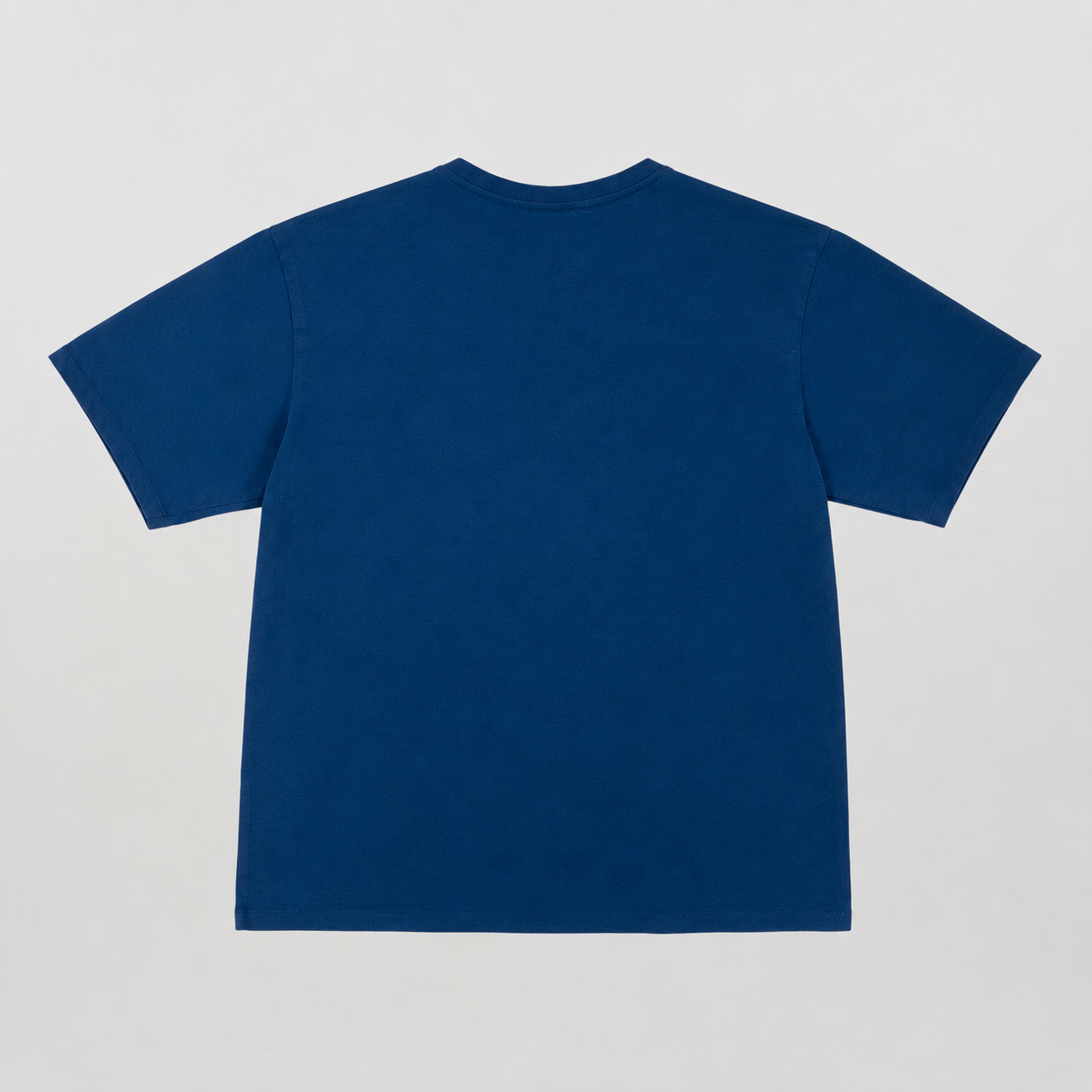 Smileyface Shirt blau