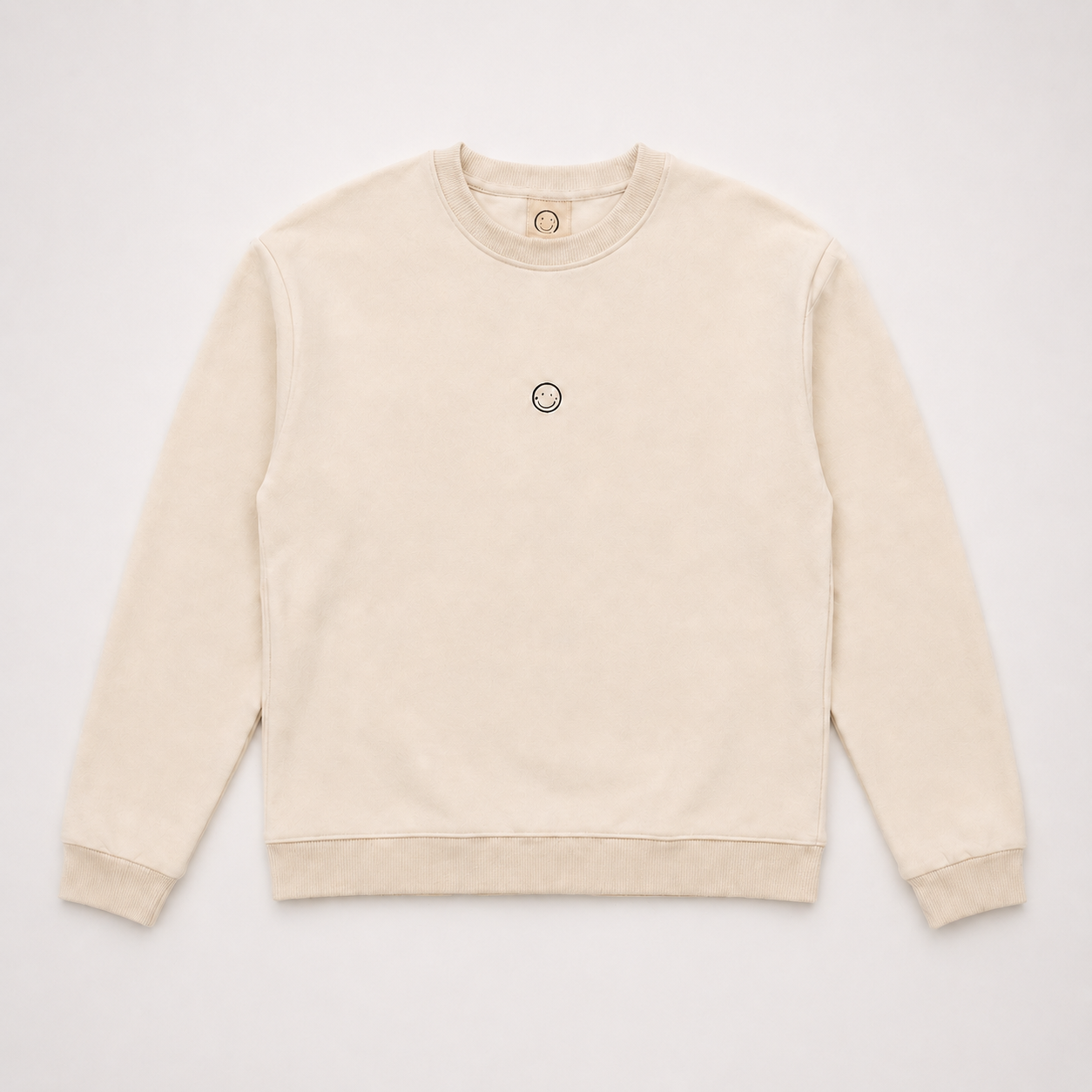 LUCREW Flower Sweatshirt marshmallow