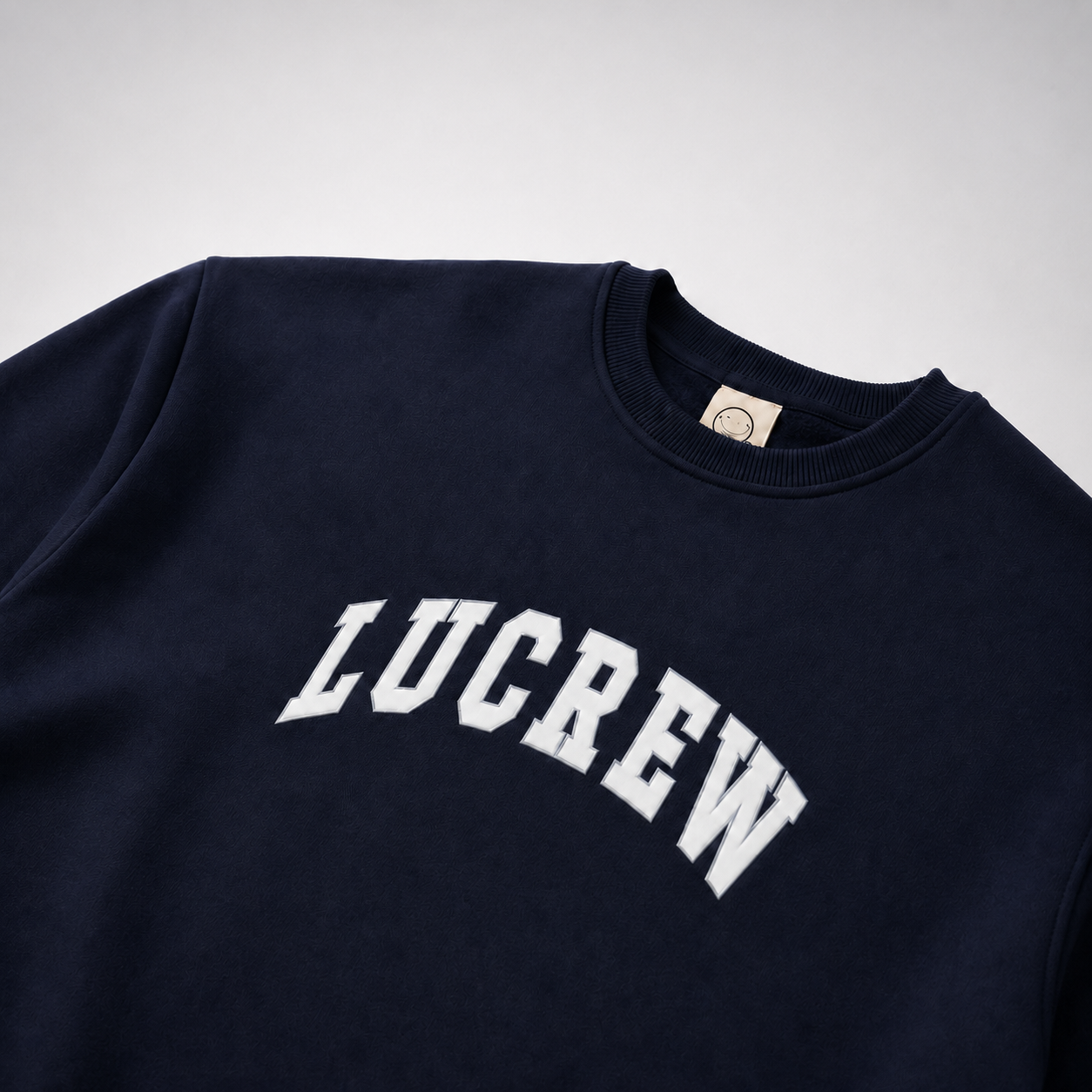 LUCREW College Sweatshirt dunkelblau
