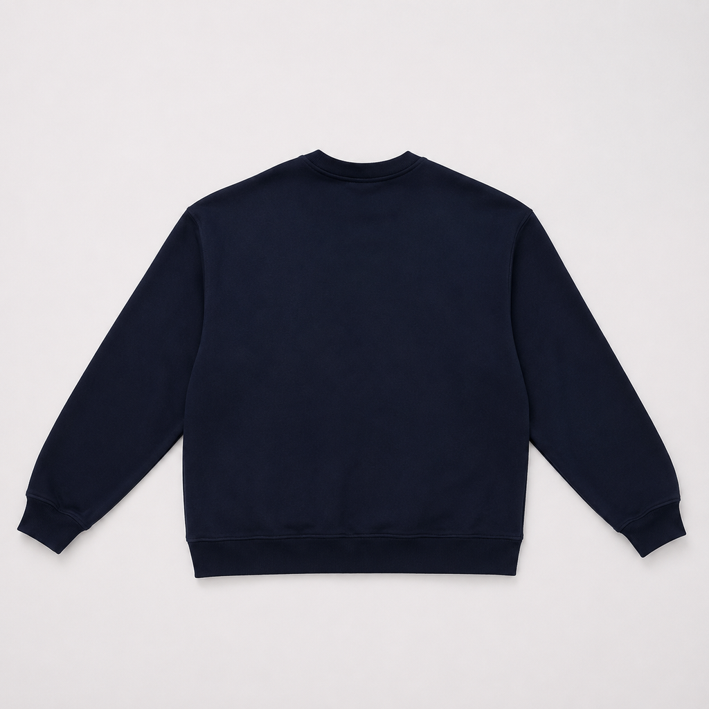 LUCREW College Sweatshirt dunkelblau