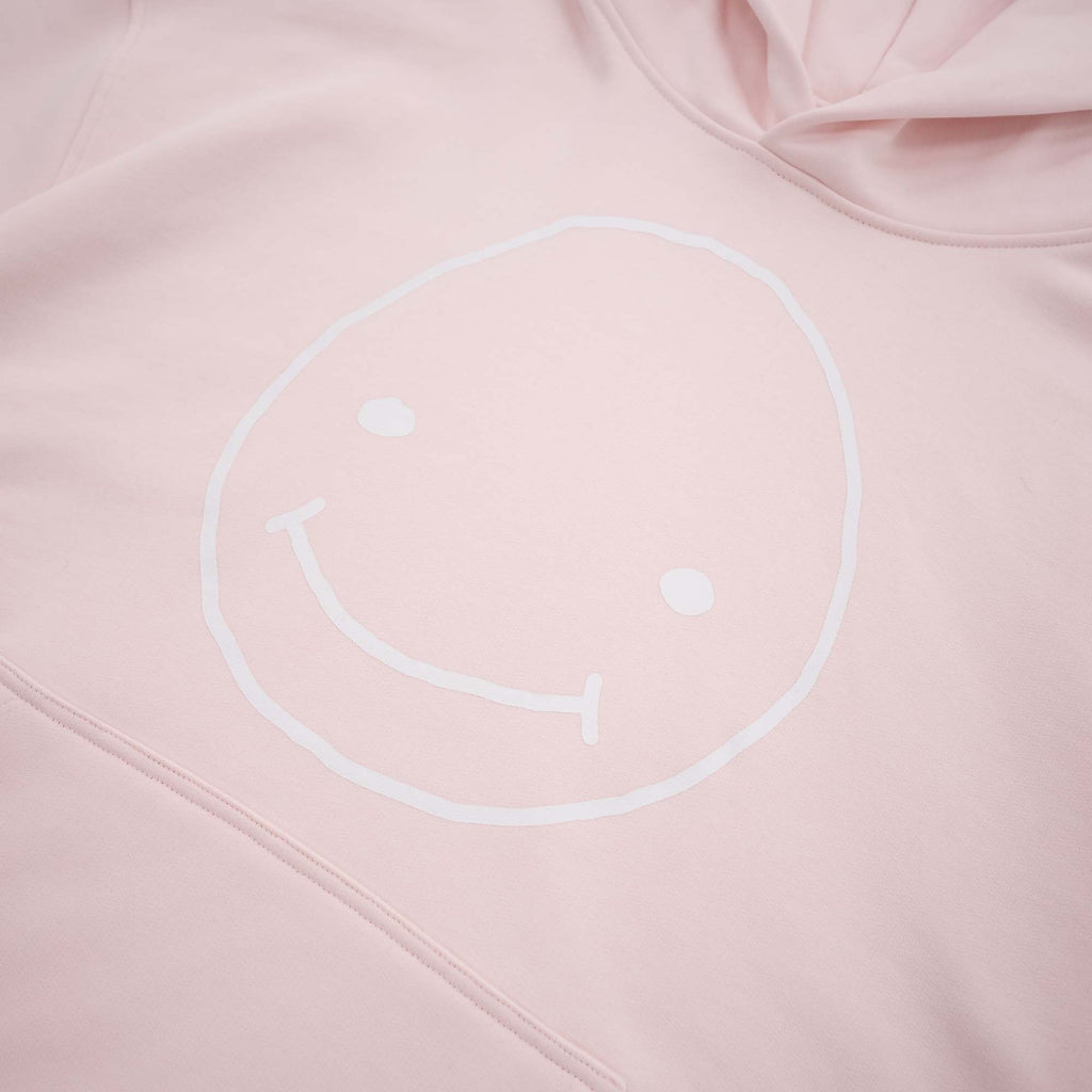 Smileyface Hoodie rosa