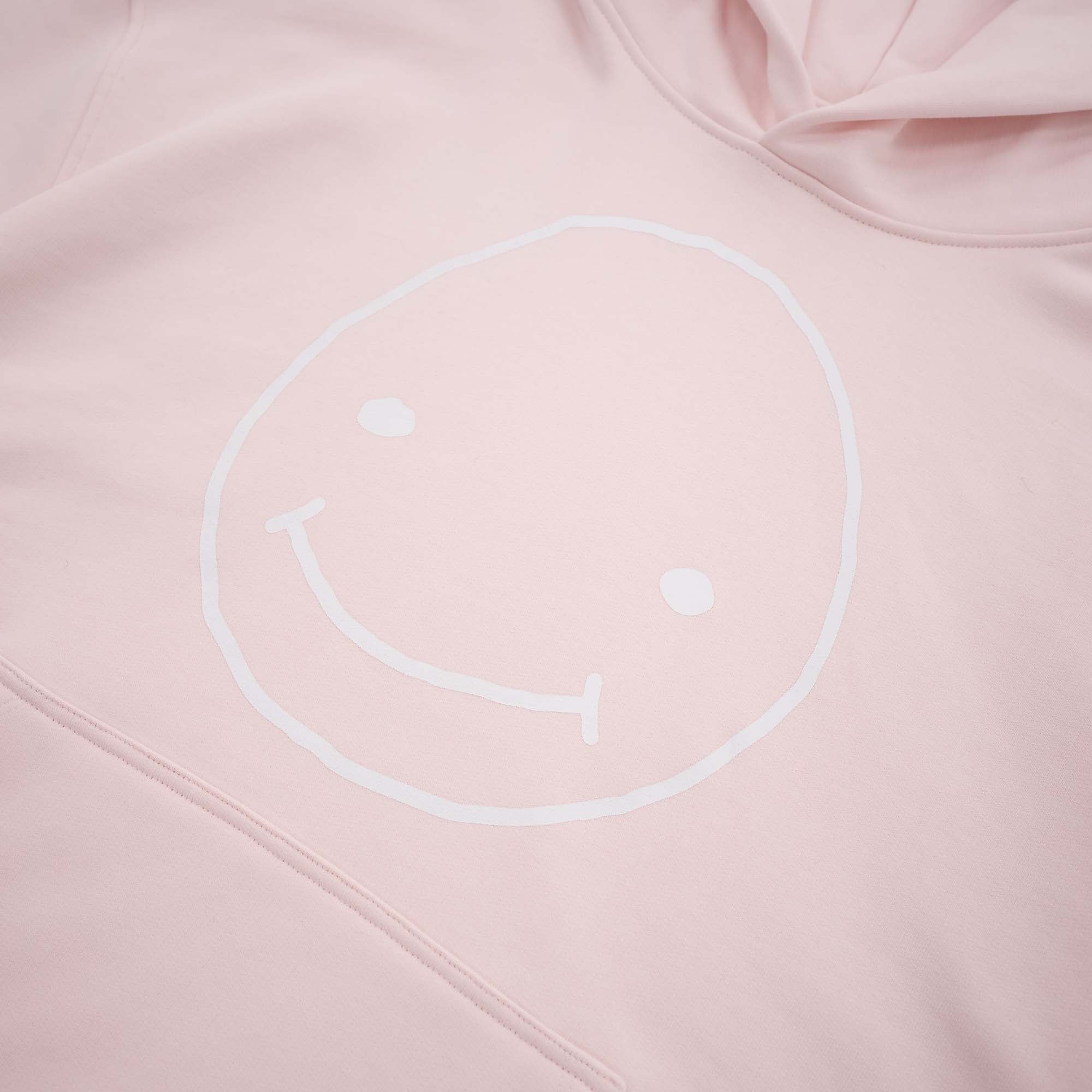 Smileyface Hoodie rosa