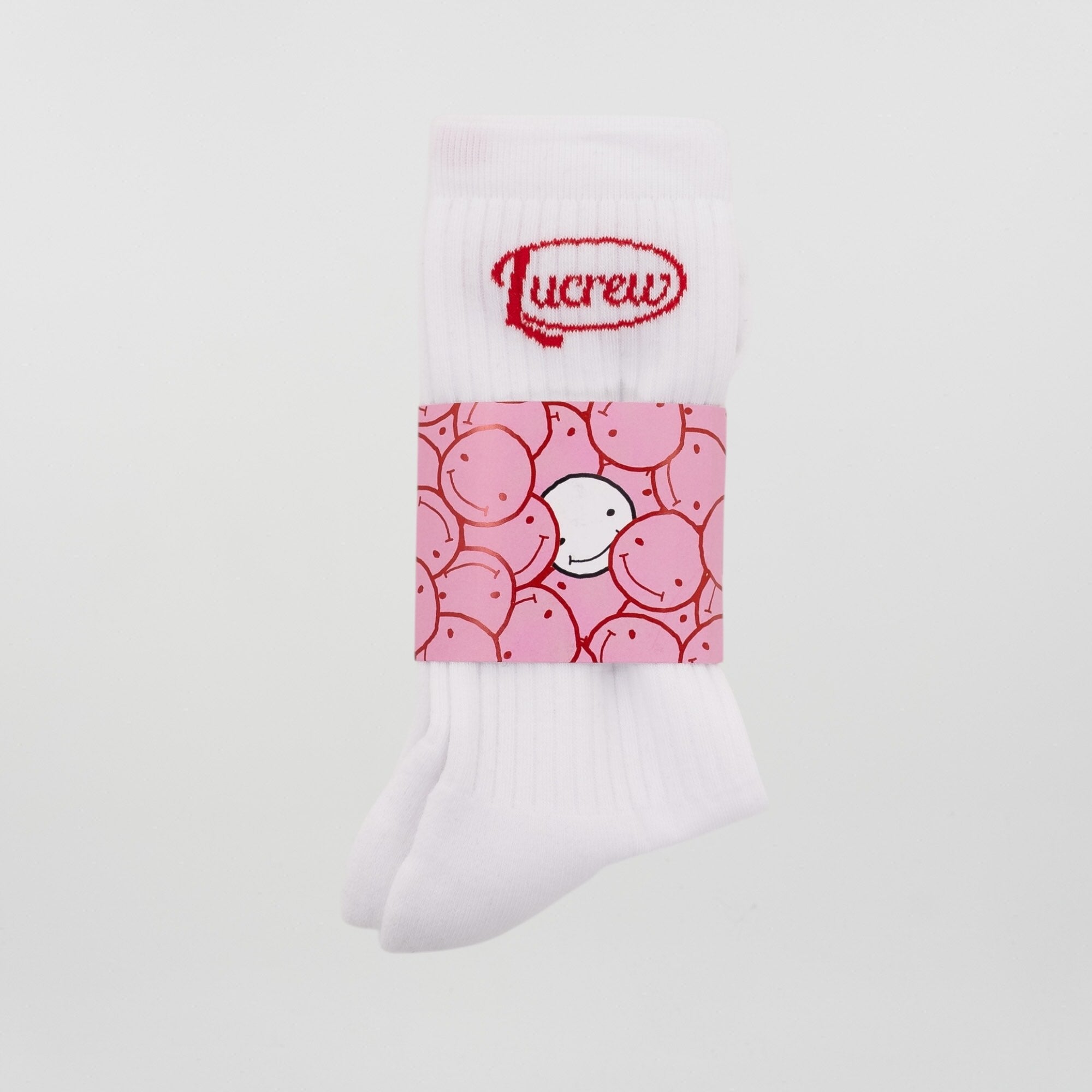 LUCREW Ellipse rot Socken