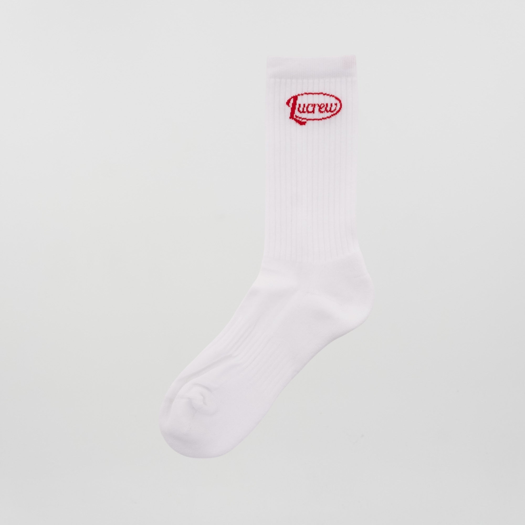 LUCREW Ellipse rot Socken