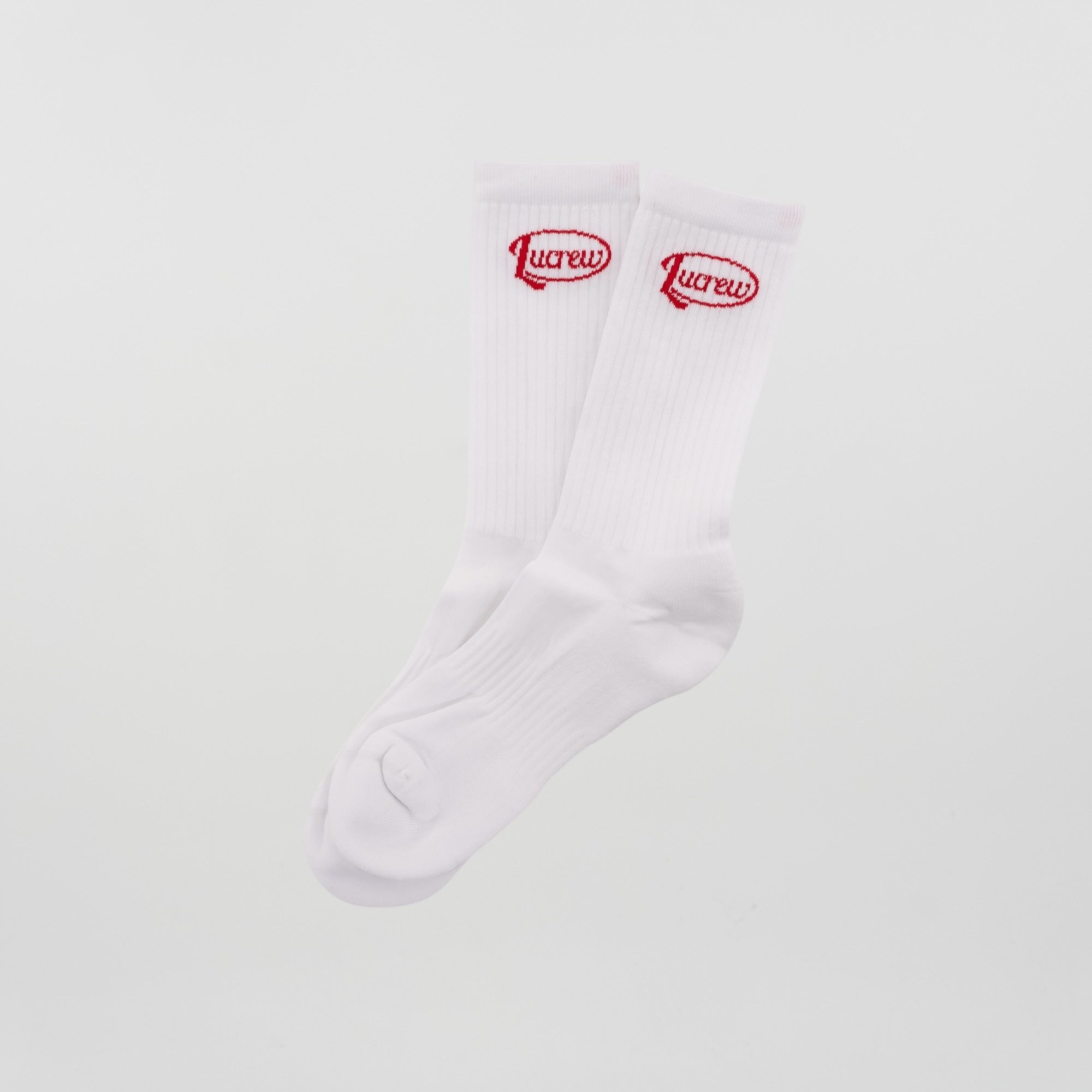 LUCREW Ellipse rot Socken