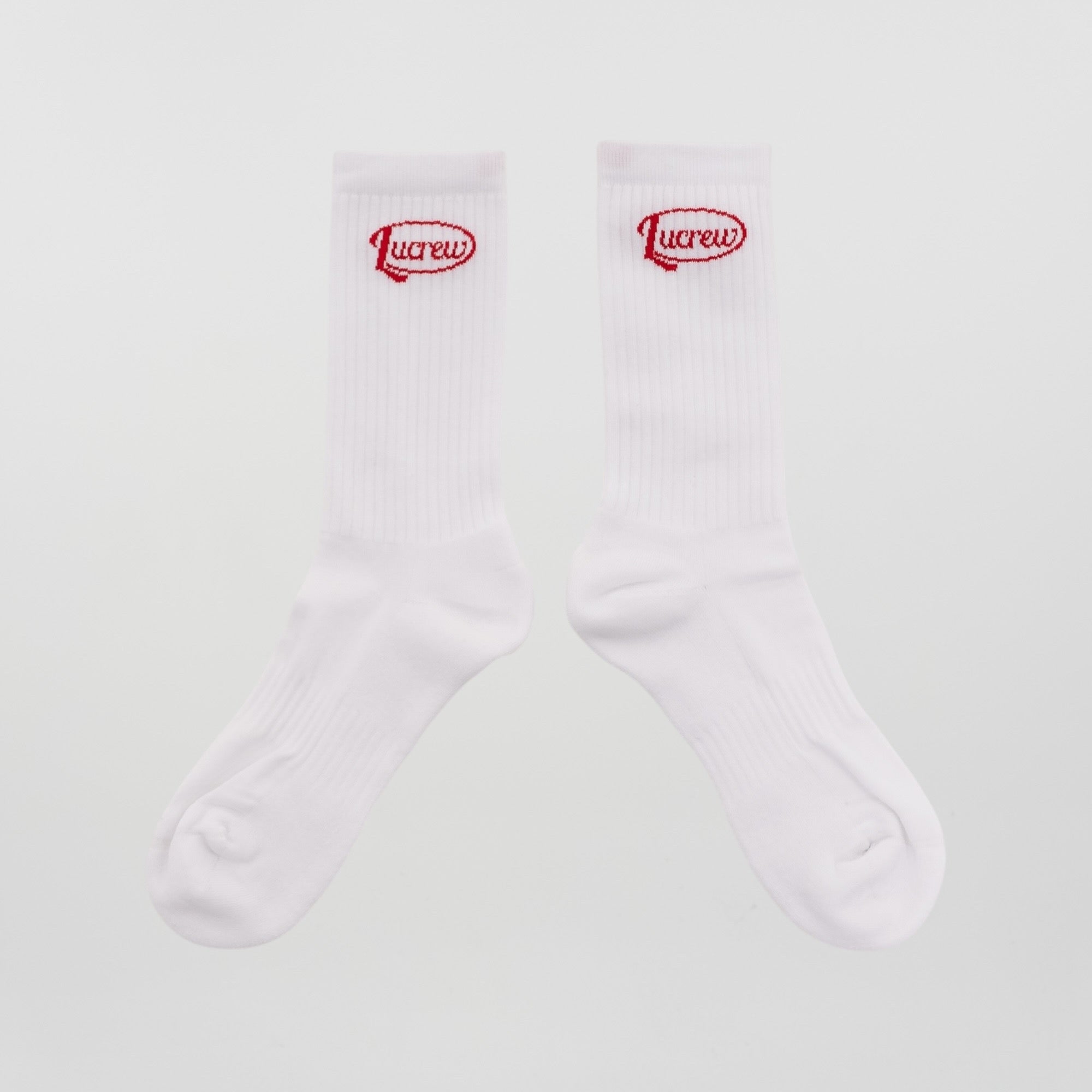 LUCREW Ellipse rot Socken