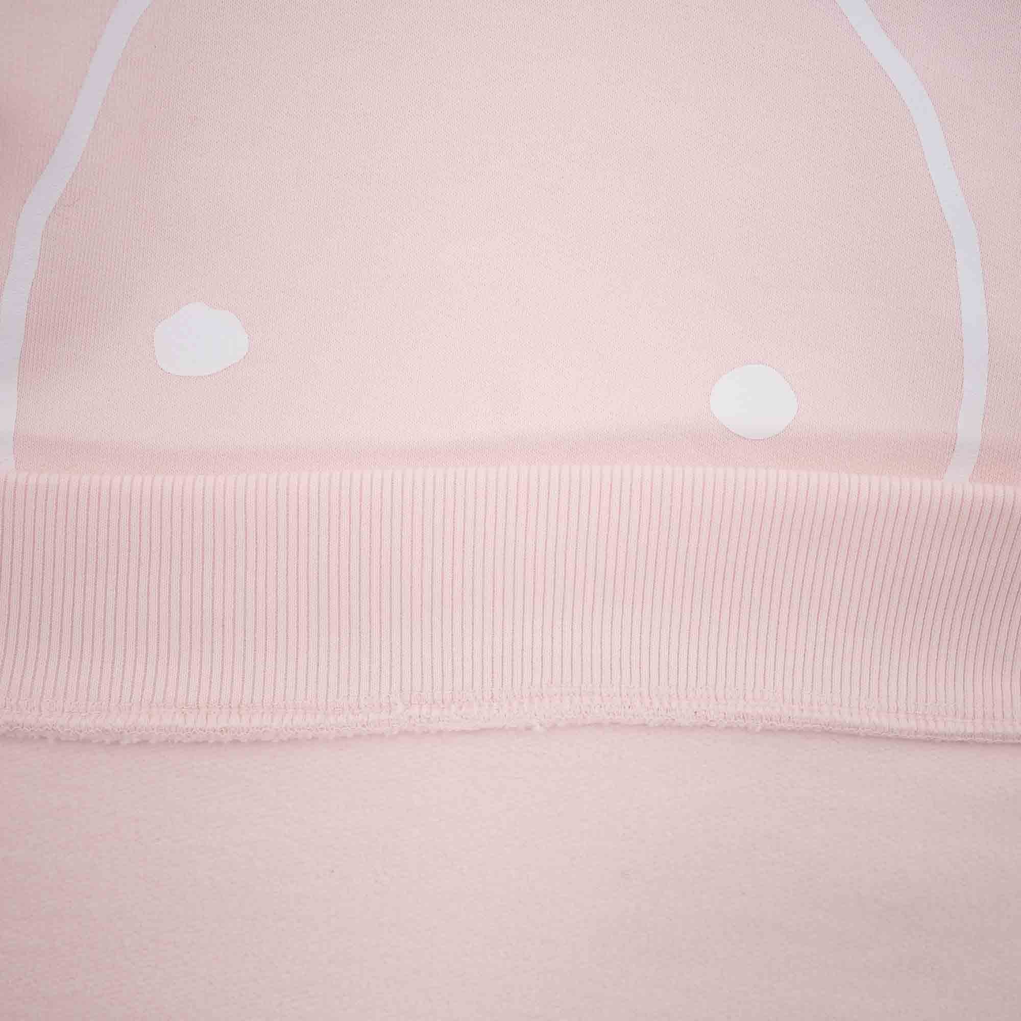 Smileyface Hoodie rosa