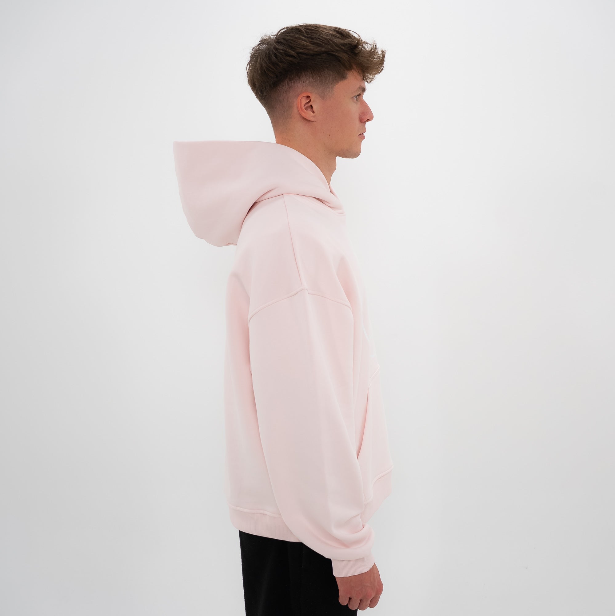 Smileyface Hoodie rosa