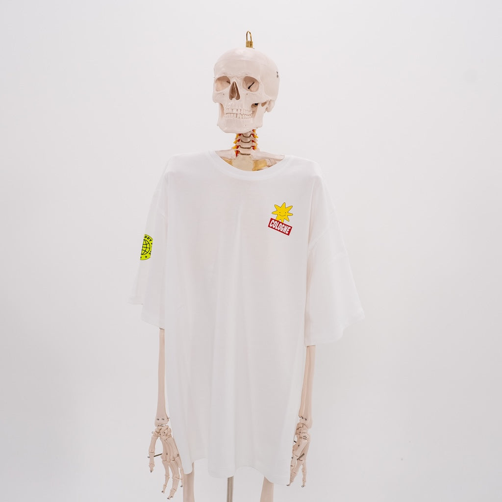 LUCREW Patches Shirt weiß
