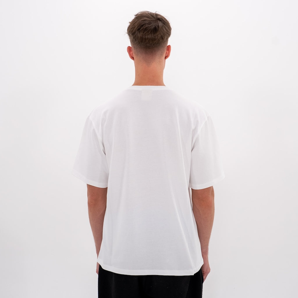 LUCREW College Shirt weiß
