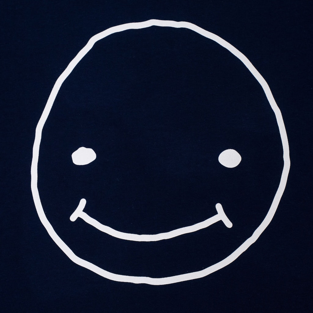 Smileyface Shirt dunkelblau