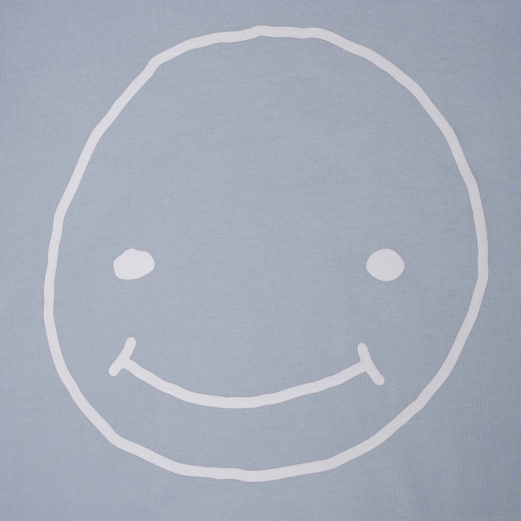 Smileyface Shirt hellblau
