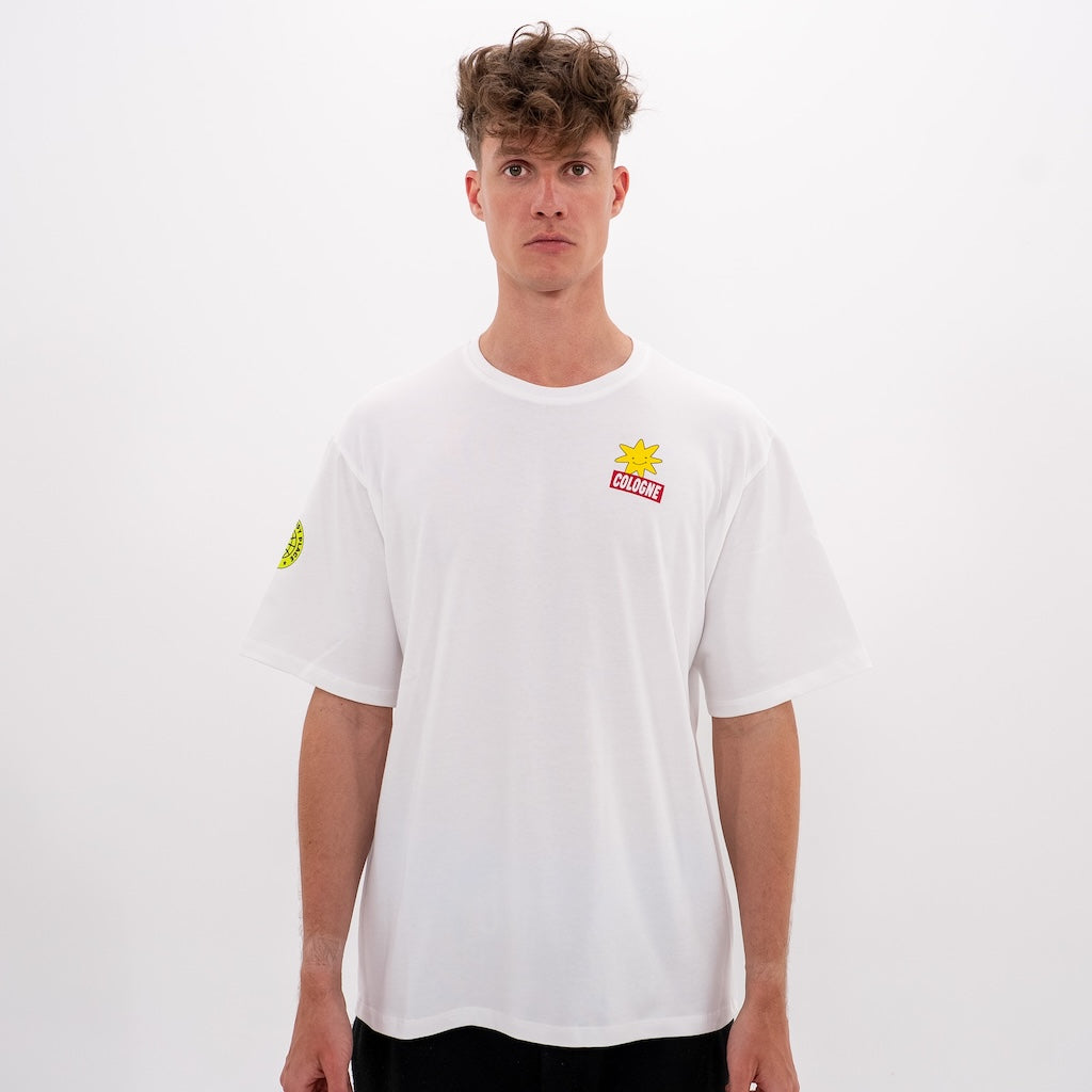 LUCREW Patches Shirt weiß