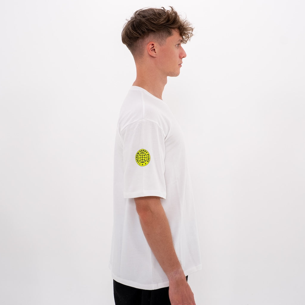 LUCREW Patches Shirt weiß