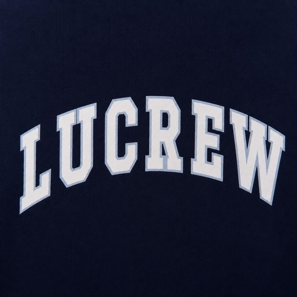 LUCREW College Shirt dunkelblau