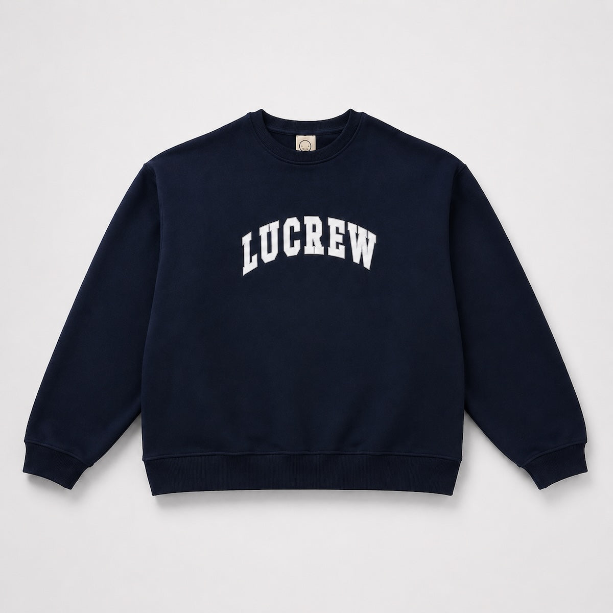 LUCREW College Sweatshirt dunkelblau