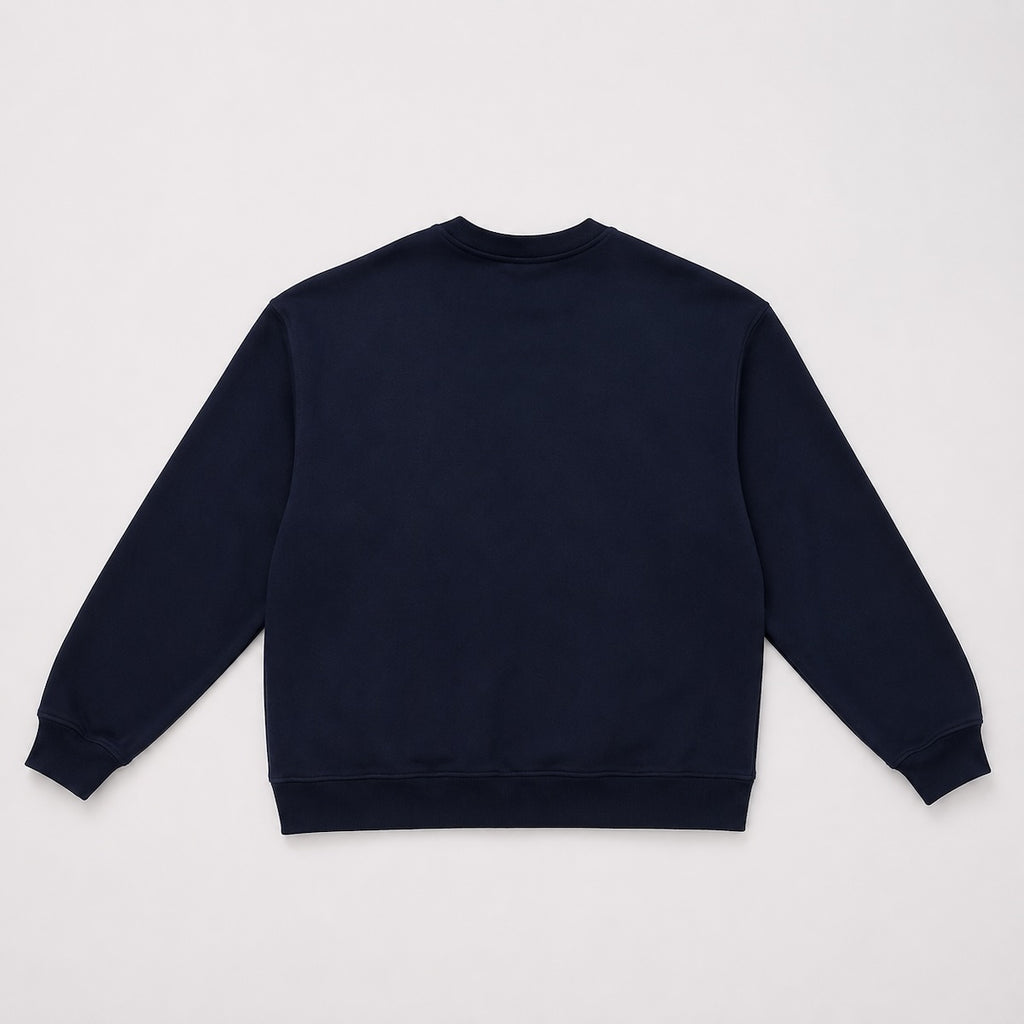 LUCREW College Sweatshirt dunkelblau