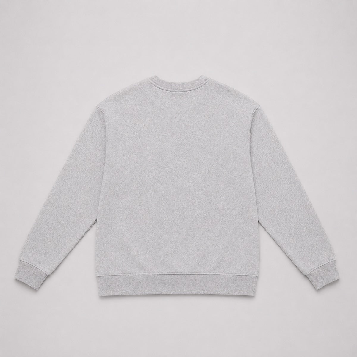 LUCREW College Sweatshirt grau melange