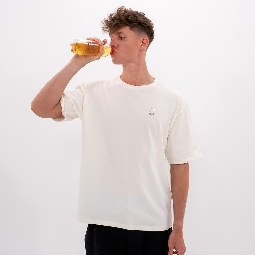 LUCREW Flower Shirt marshmallow