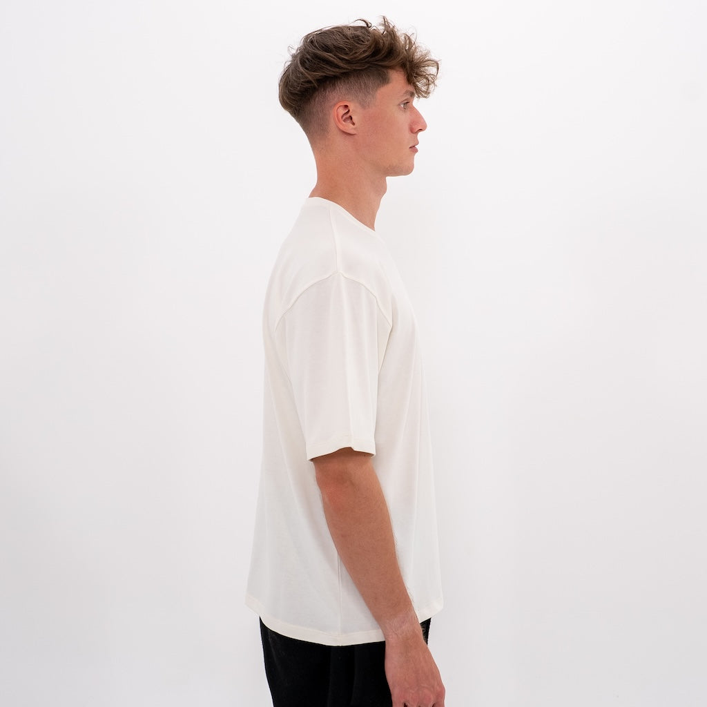 LUCREW Flower Shirt marshmallow