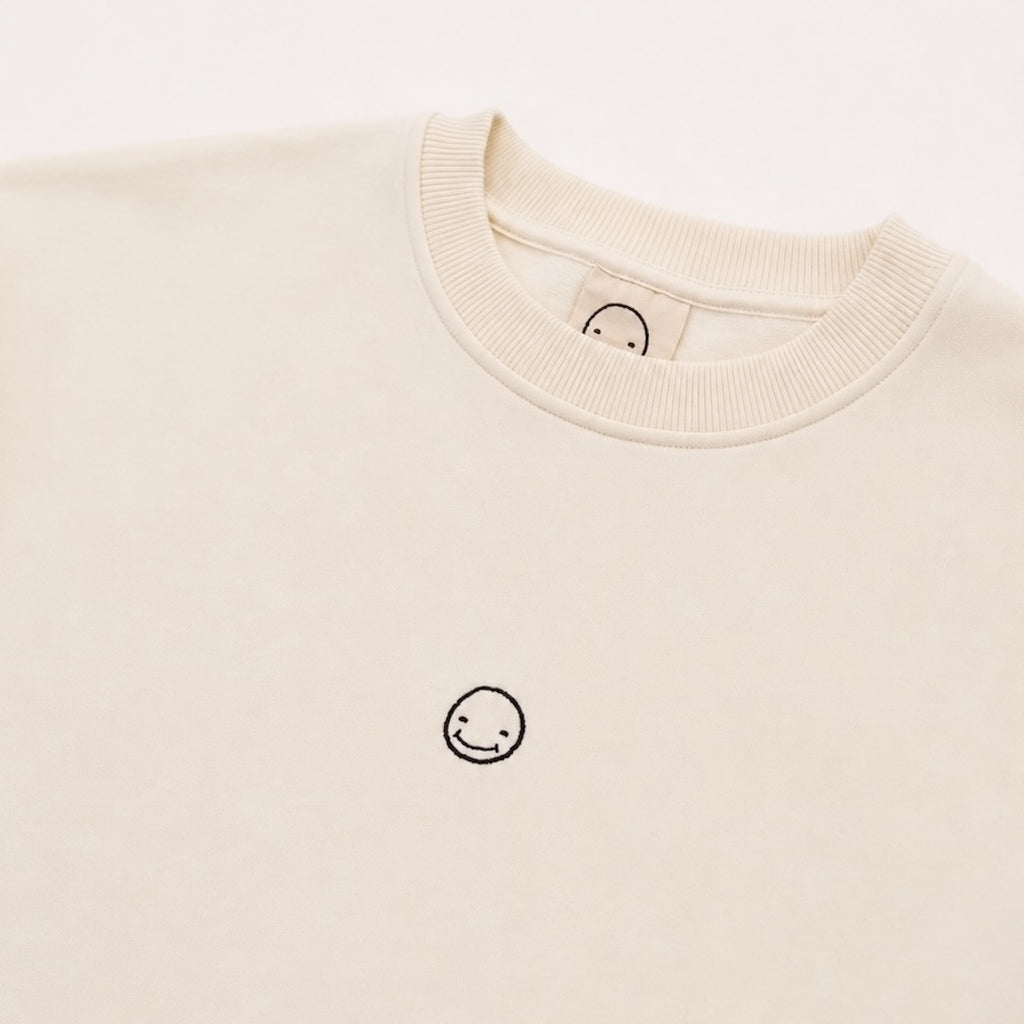 LUCREW Flower Sweatshirt marshmallow