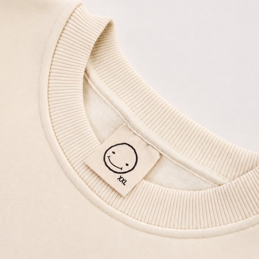 LUCREW Flower Sweatshirt marshmallow