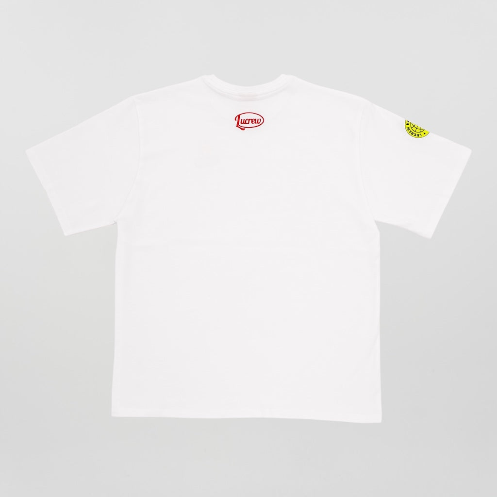 LUCREW Patches Shirt weiß