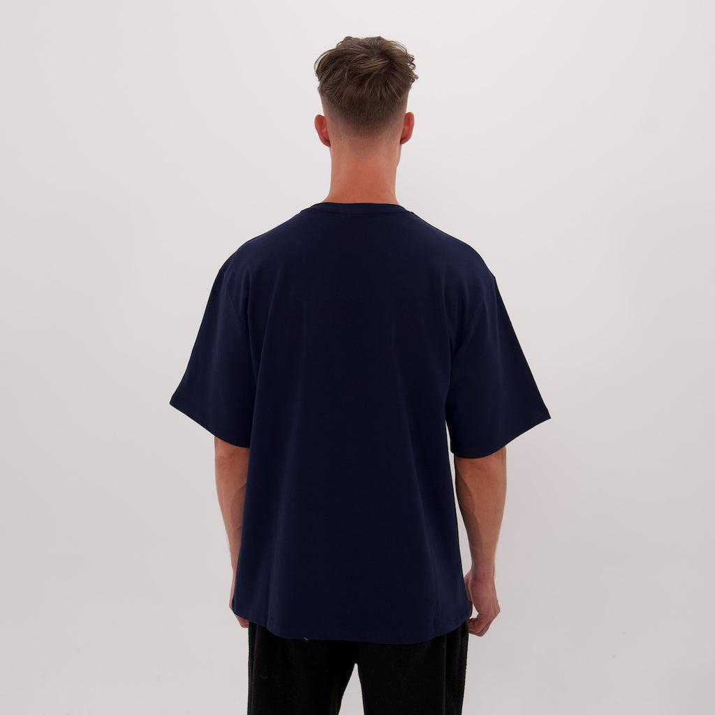 LUCREW Lachkeks Shirt dunkelblau