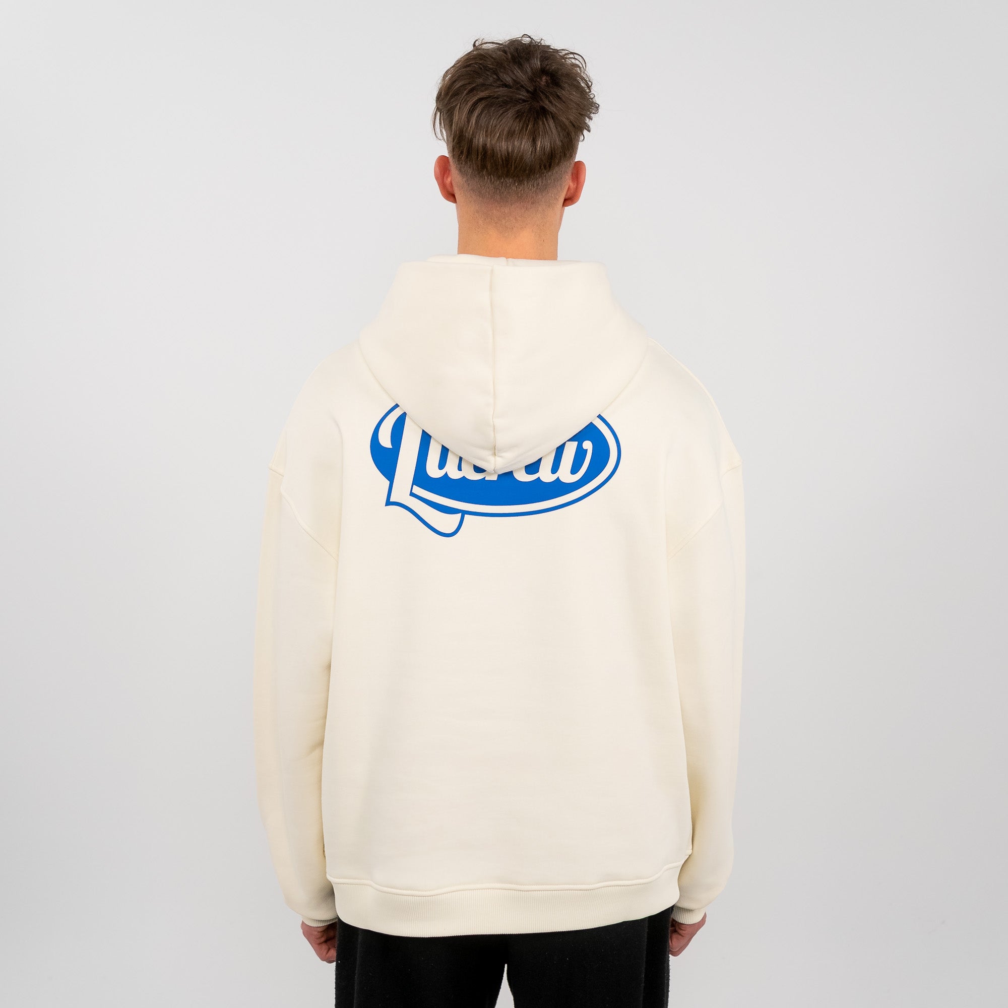 LUCREW Ellipse Hoodie blau