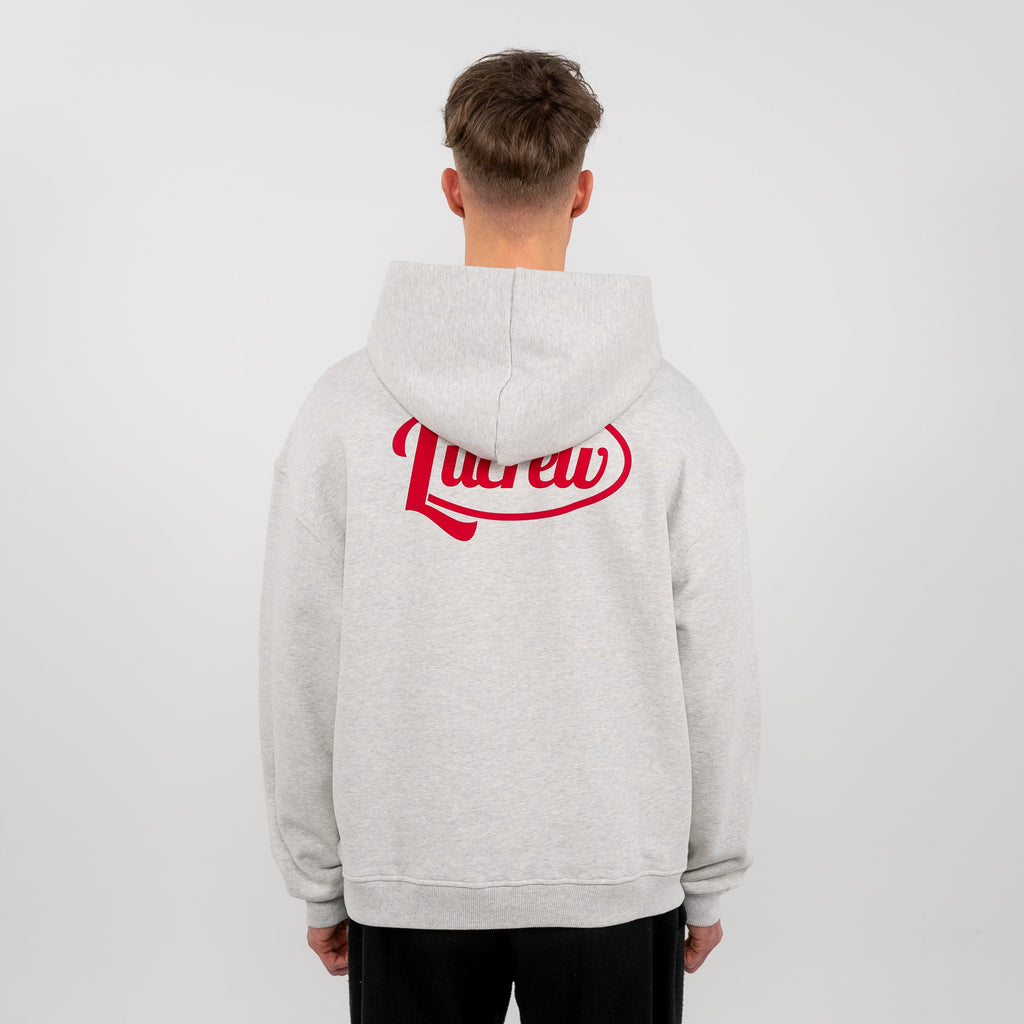LUCREW Ellipse Hoodie rot