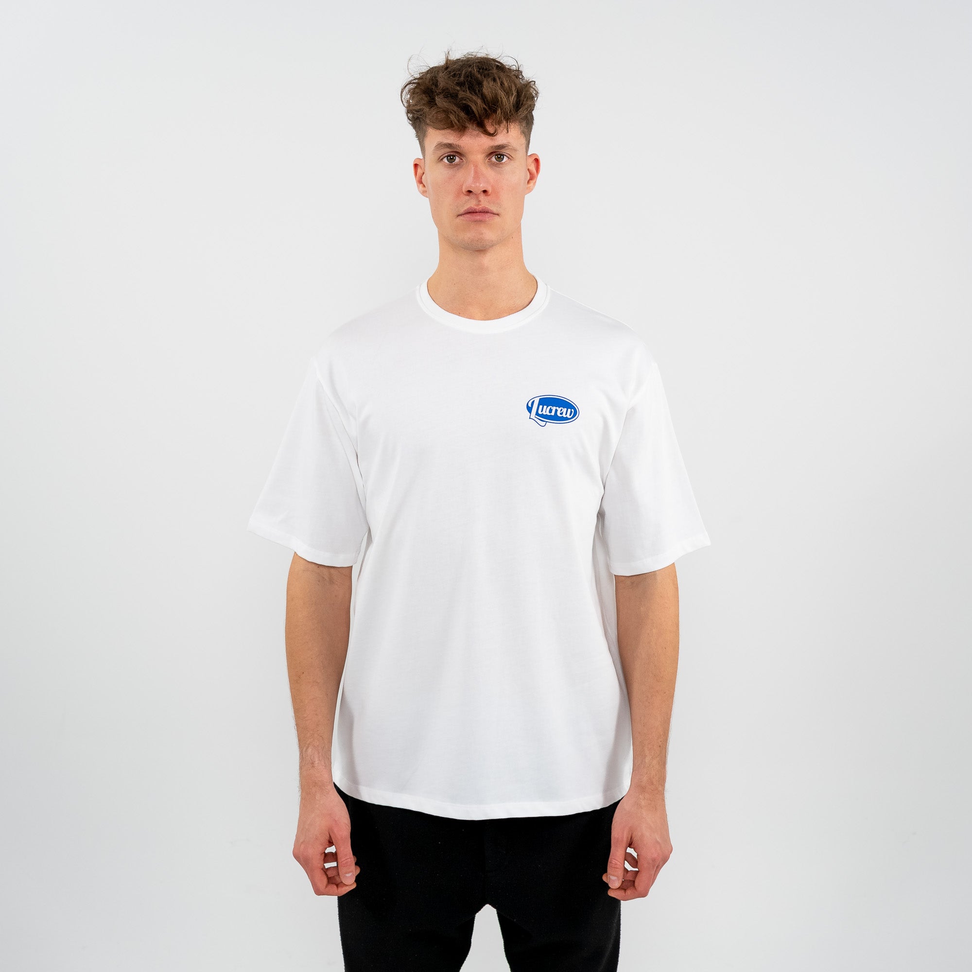 LUCREW Ellipse Shirt blau