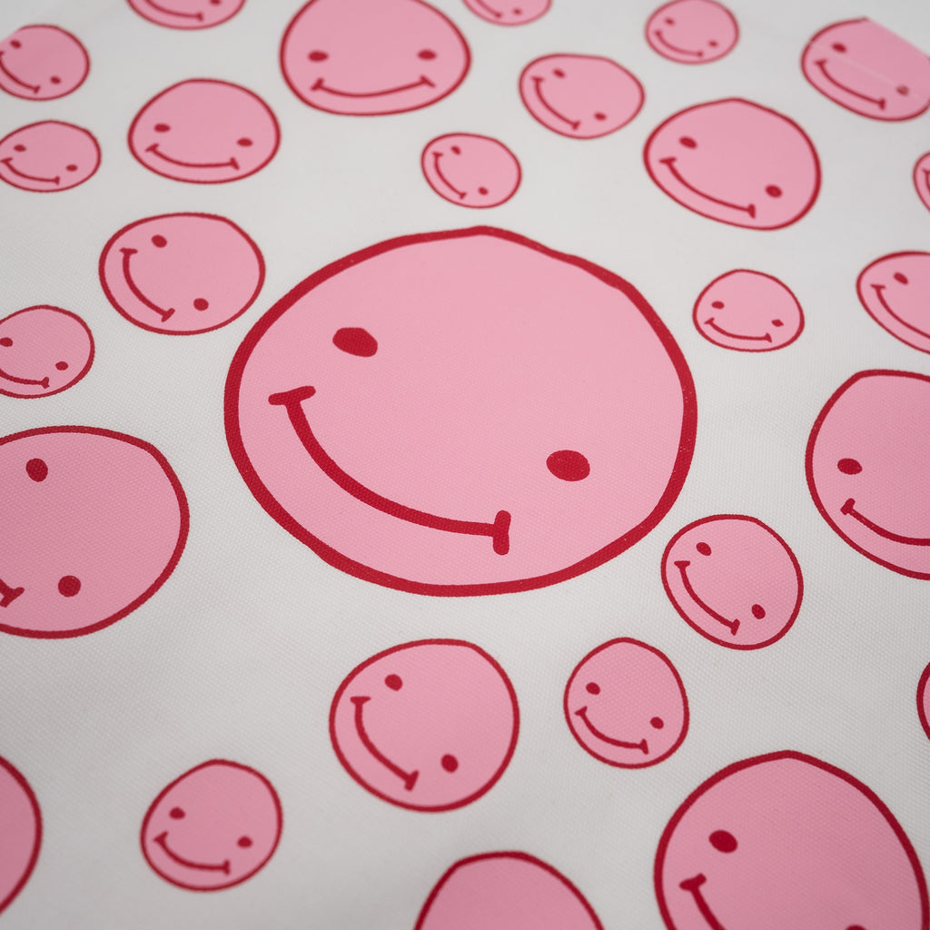 Smileyface Tasche pink